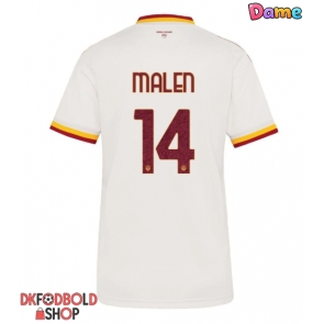 AS Roma Donyell Malen #14 Udebanetrøje Dame 2026-27 Kort ærmer AS Roma Donyell Malen #14 Udebanetrøje Dame 2026-27 Kort ærmer